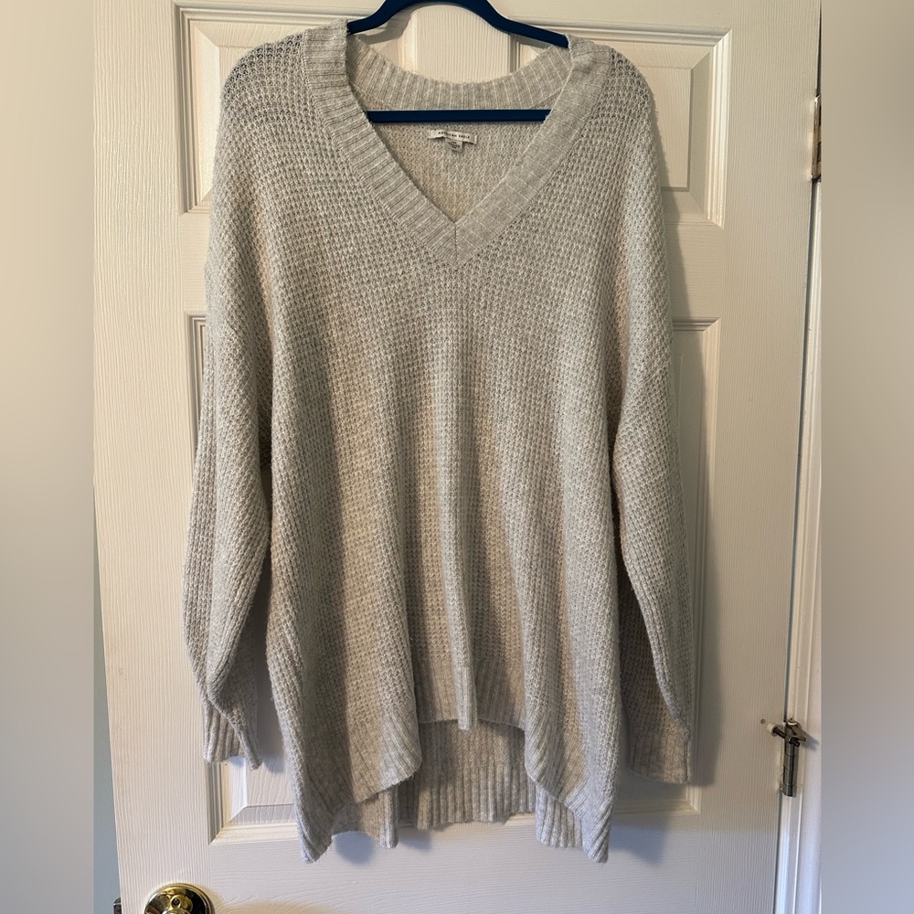 American eagle oversized waffle tunic sweater, so cozy!